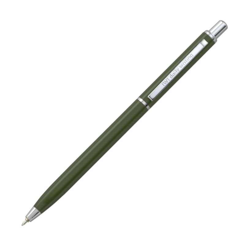 daily writing金屬原子筆0.5mm黑油-黛綠9F060-42C