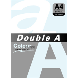 Double A 80gsm A4粉藍/50張 DA154