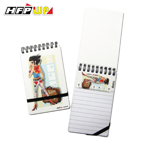 【特價】HFPWP 多功能直式筆記本口袋型 設計師限量 台灣製  JIN3351