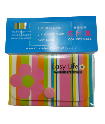【7折】HFPWP 設計師名片盒卡盒 繽紛粉紅花 外銷歐洲精品 NC3-GPFP