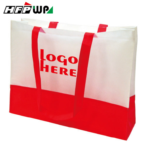【客製化】超聯捷 不織布袋 365x285 mm 兩色肩背購物袋 環保袋 宣導品 禮贈品  S1-01010