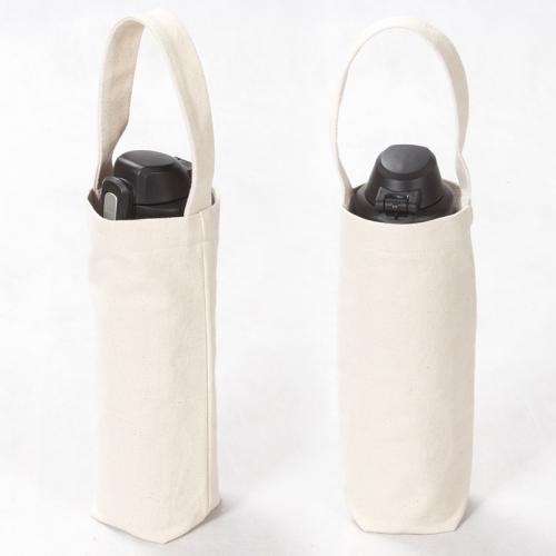 【客製化】超聯捷 本白帆布水壺袋短提帶(LOGO網版印刷) 宣導品 禮贈品 S1-01104