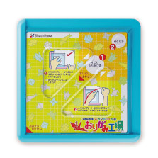 【Shachihata】『摺紙工場』裁紙器 ZPC-A 藍色 / 粉紅色
